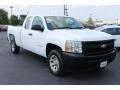 Chevrolet Silverado 1500 Classic Work Truck Extended Cab Summit White photo #2
