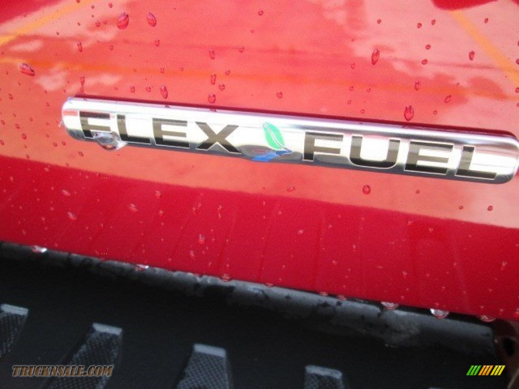 2015 F150 XLT SuperCrew - Ruby Red Metallic / Medium Earth Gray photo #16