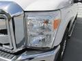 Ford F250 Super Duty Lariat Crew Cab White Platinum Metallic photo #9