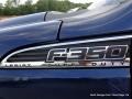 Ford F350 Super Duty Lariat Crew Cab 4x4 Blue Jeans Metallic photo #40
