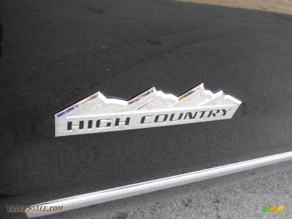 2015 Silverado 3500HD High Country Crew Cab Dual Rear Wheel 4x4 - Black / High Country Saddle photo #4