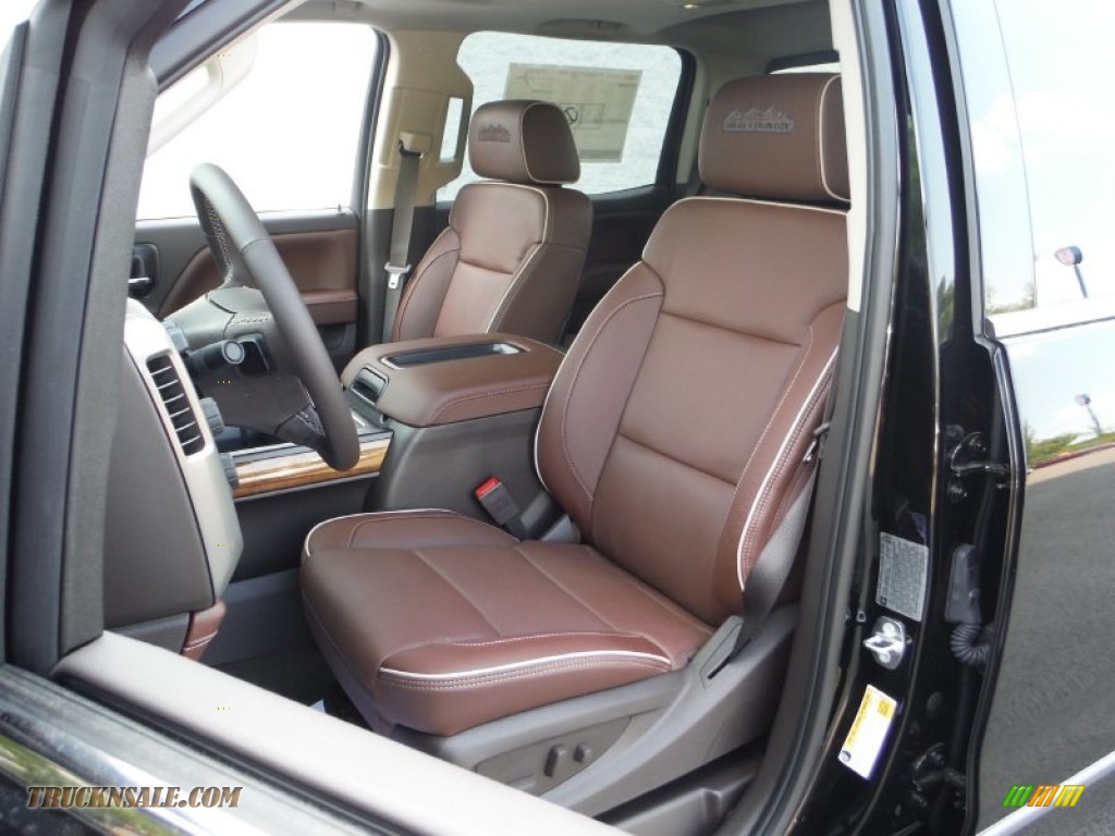 2015 Silverado 3500HD High Country Crew Cab Dual Rear Wheel 4x4 - Black / High Country Saddle photo #17
