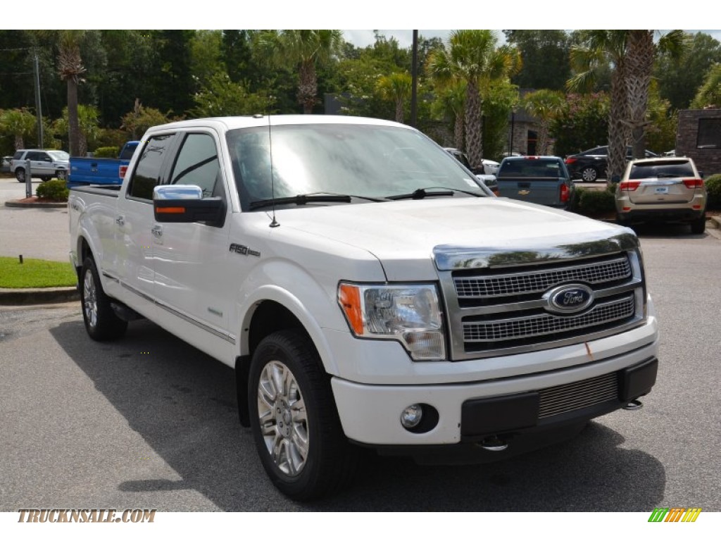 Oxford White / King Ranch Chaparral Leather Ford F150 Platinum SuperCrew 4x4
