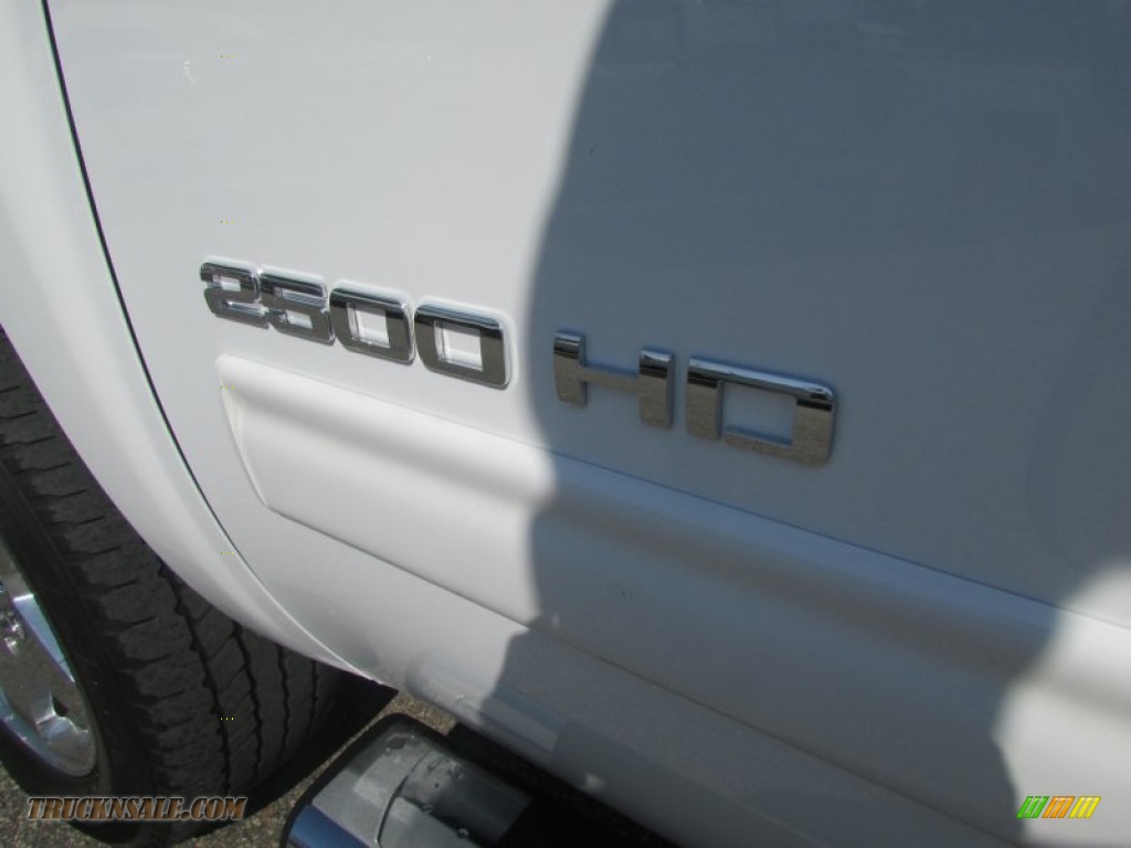 2013 Silverado 2500HD LTZ Crew Cab 4x4 - Summit White / Light Cashmere/Dark Cashmere photo #61
