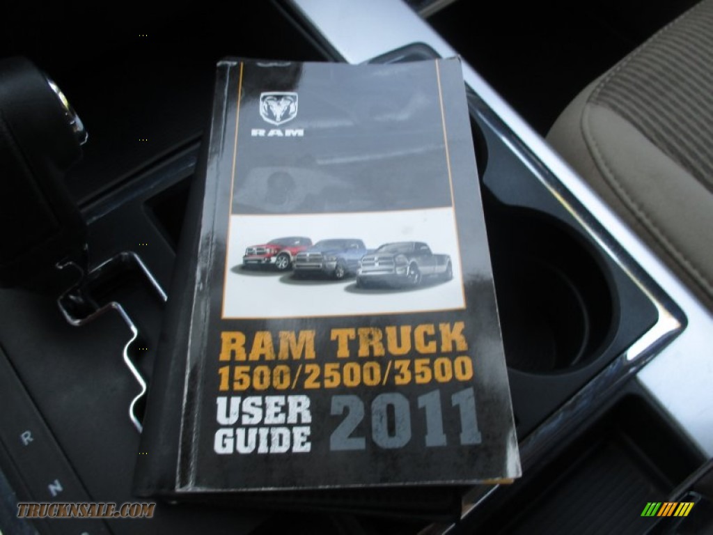 2011 Ram 1500 Big Horn Quad Cab 4x4 - Deep Water Blue Pearl / Dark Slate Gray/Medium Graystone photo #32