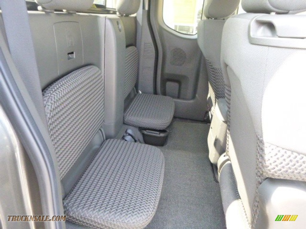 2008 Frontier SE King Cab 4x4 - Storm Grey / Graphite photo #3