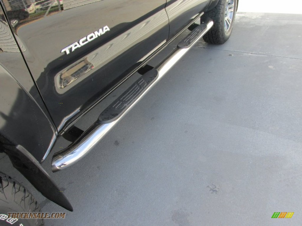 2015 Tacoma V6 PreRunner Double Cab - Black / Graphite photo #13