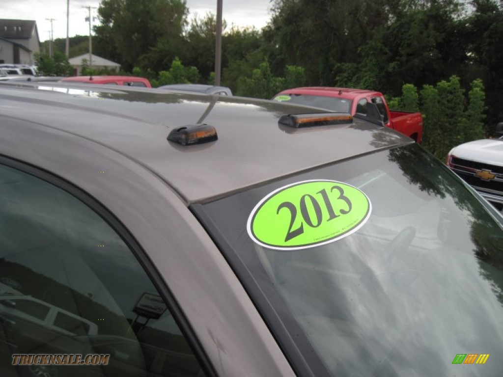 2013 Silverado 2500HD LTZ Crew Cab 4x4 - Mocha Steel Metallic / Light Cashmere/Dark Cashmere photo #9