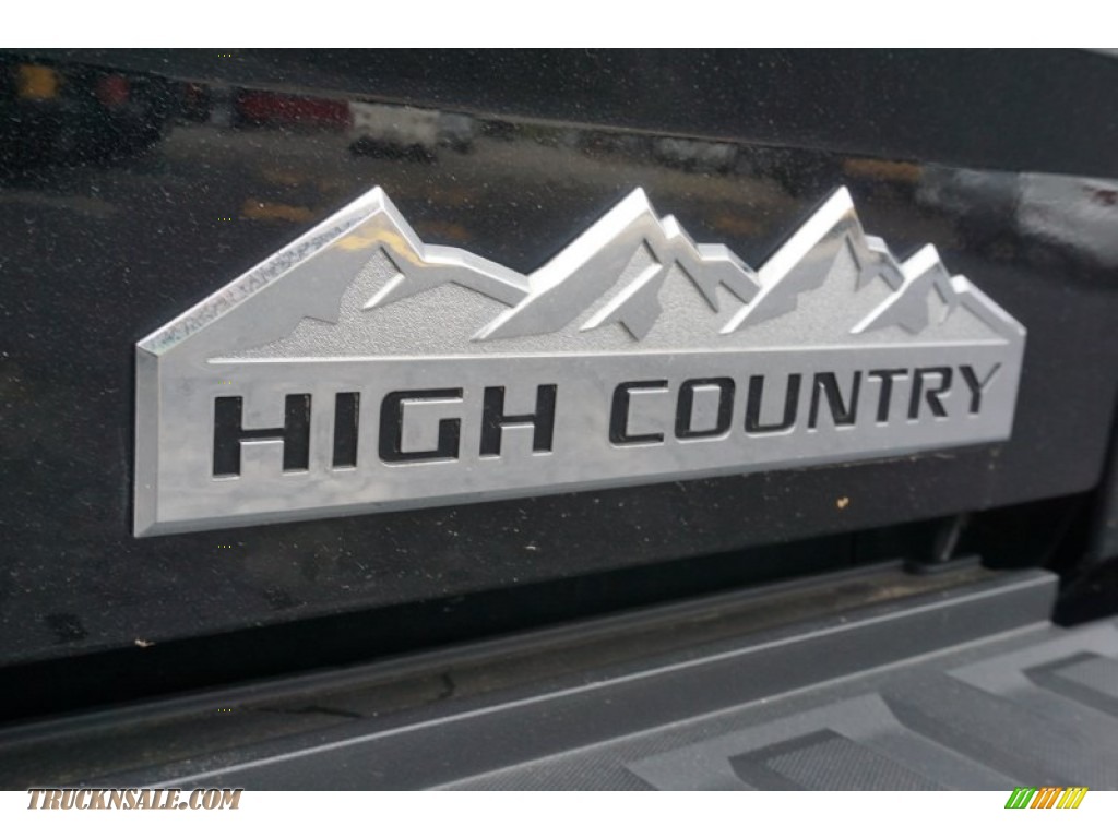 2014 Silverado 1500 High Country Crew Cab 4x4 - Black / High Country Saddle photo #17