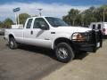 Ford F250 Super Duty XL SuperCab 4x4 Chassis Oxford White photo #2