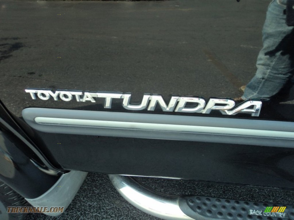 2003 Tundra SR5 Access Cab 4x4 - Black / Oak photo #26