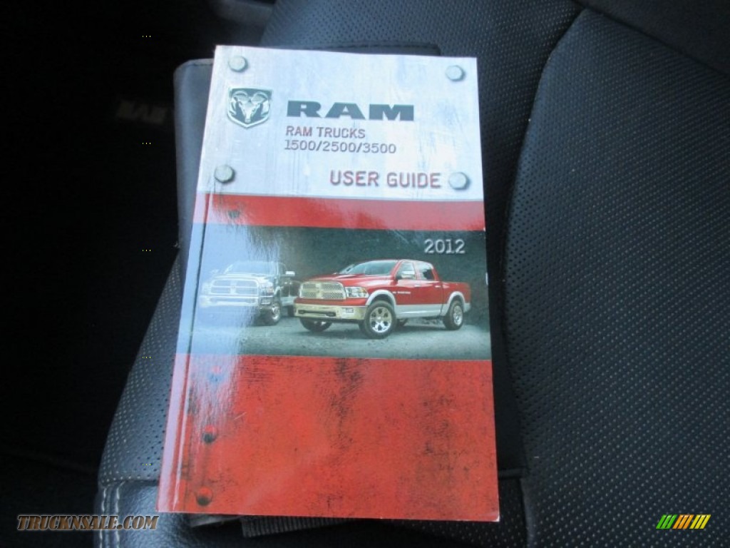 2012 Ram 1500 Laramie Crew Cab 4x4 - Deep Molten Red Pearl / Dark Slate Gray photo #38