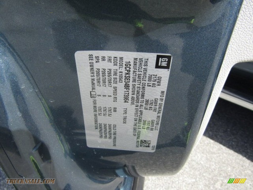 2011 Silverado 1500 LT Crew Cab 4x4 - Blue Granite Metallic / Light Titanium/Ebony photo #27