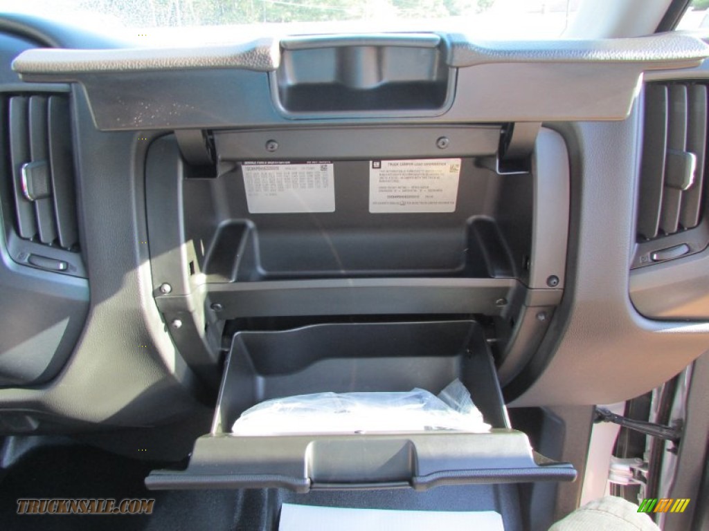 2014 Silverado 1500 WT Regular Cab 4x4 - Silver Ice Metallic / Jet Black/Dark Ash photo #24
