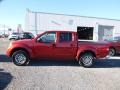 Nissan Frontier SV Crew Cab 4x4 Lava Red photo #11