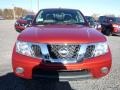 Nissan Frontier SV Crew Cab 4x4 Lava Red photo #13