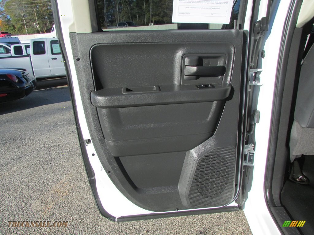 2011 Ram 1500 SLT Quad Cab 4x4 - Bright White / Dark Slate Gray/Medium Graystone photo #39