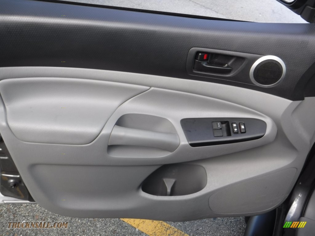 2014 Tacoma V6 TRD Sport Access Cab 4x4 - Magnetic Gray Metallic / Graphite photo #14