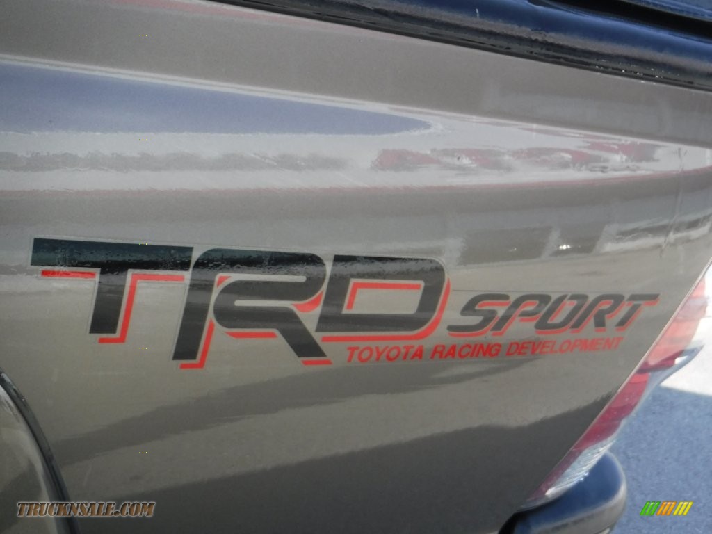 2014 Tacoma V6 TRD Sport Double Cab 4x4 - Pyrite Mica / Graphite photo #7