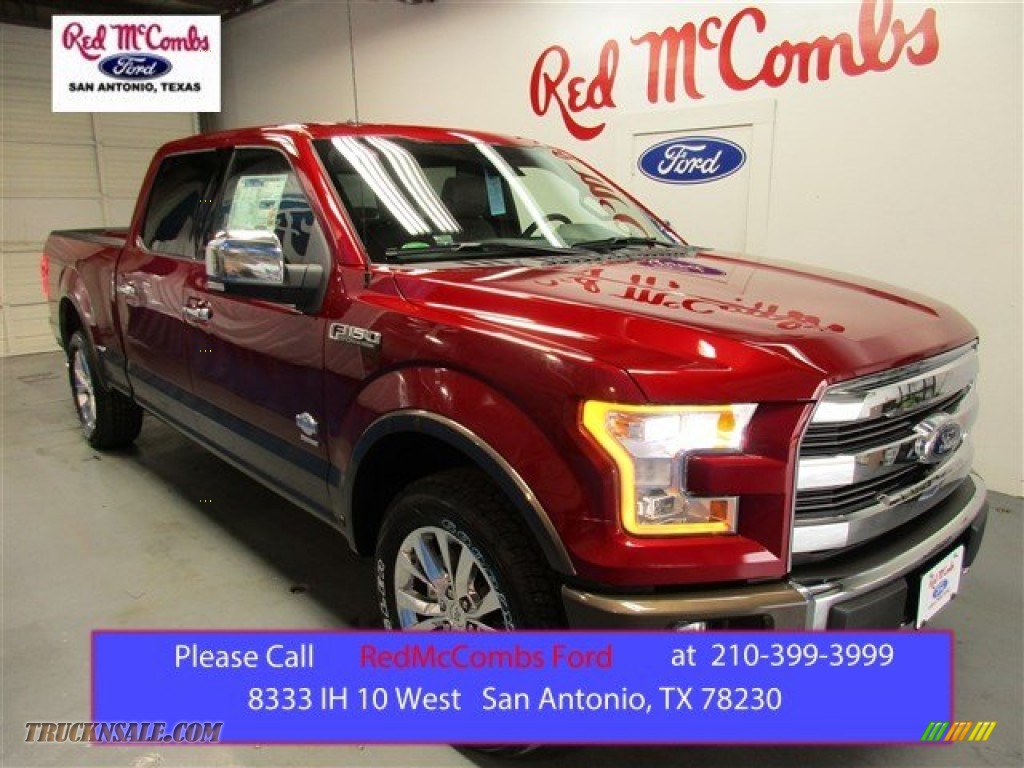 2016 F150 King Ranch SuperCrew 4x4 - Ruby Red / King Ranch Java photo #1