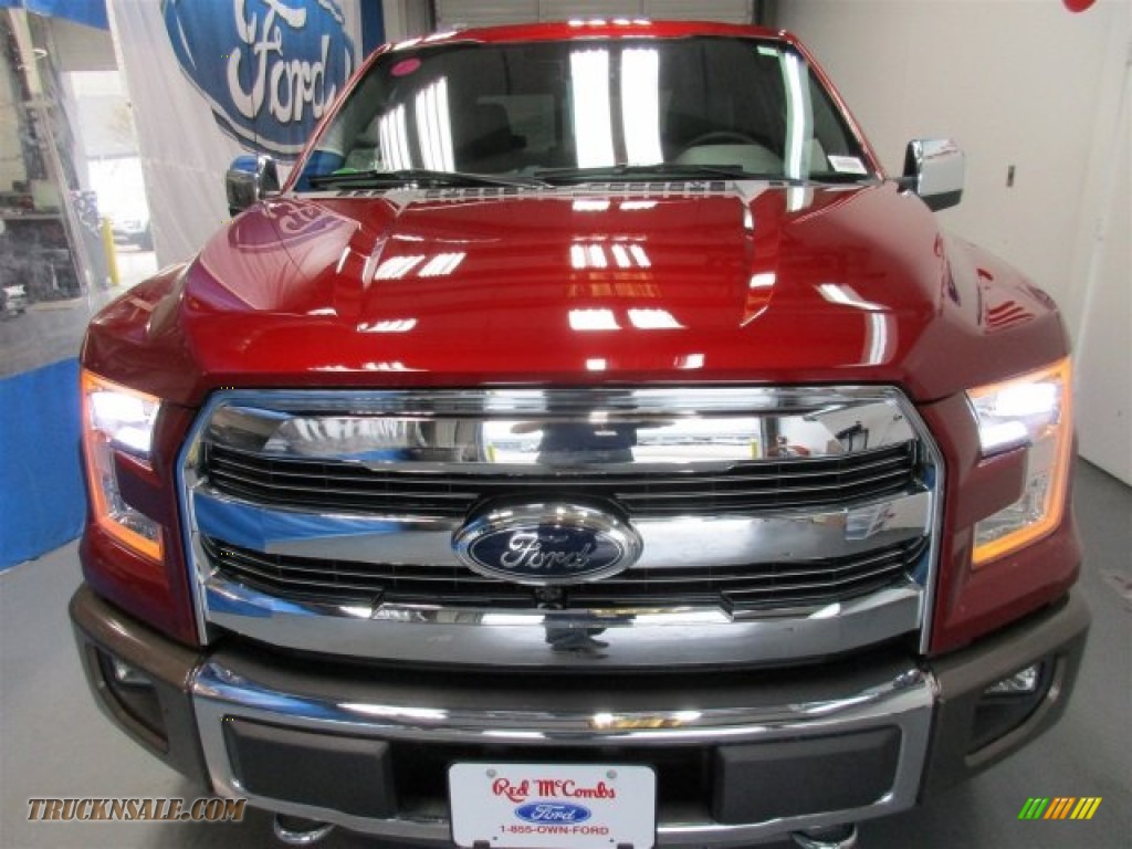 2016 F150 King Ranch SuperCrew 4x4 - Ruby Red / King Ranch Java photo #2