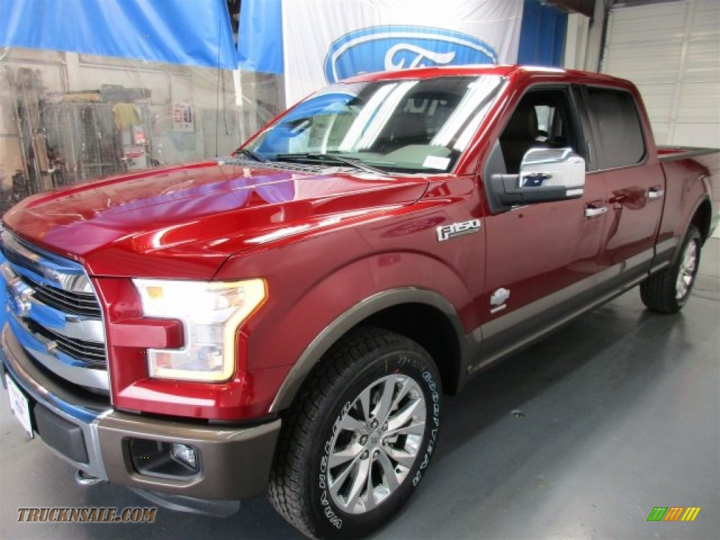 2016 F150 King Ranch SuperCrew 4x4 - Ruby Red / King Ranch Java photo #3