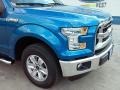 Ford F150 XLT SuperCrew Blue Flame Metallic photo #3