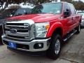 Ford F250 Super Duty XLT Crew Cab 4x4 Race Red photo #8