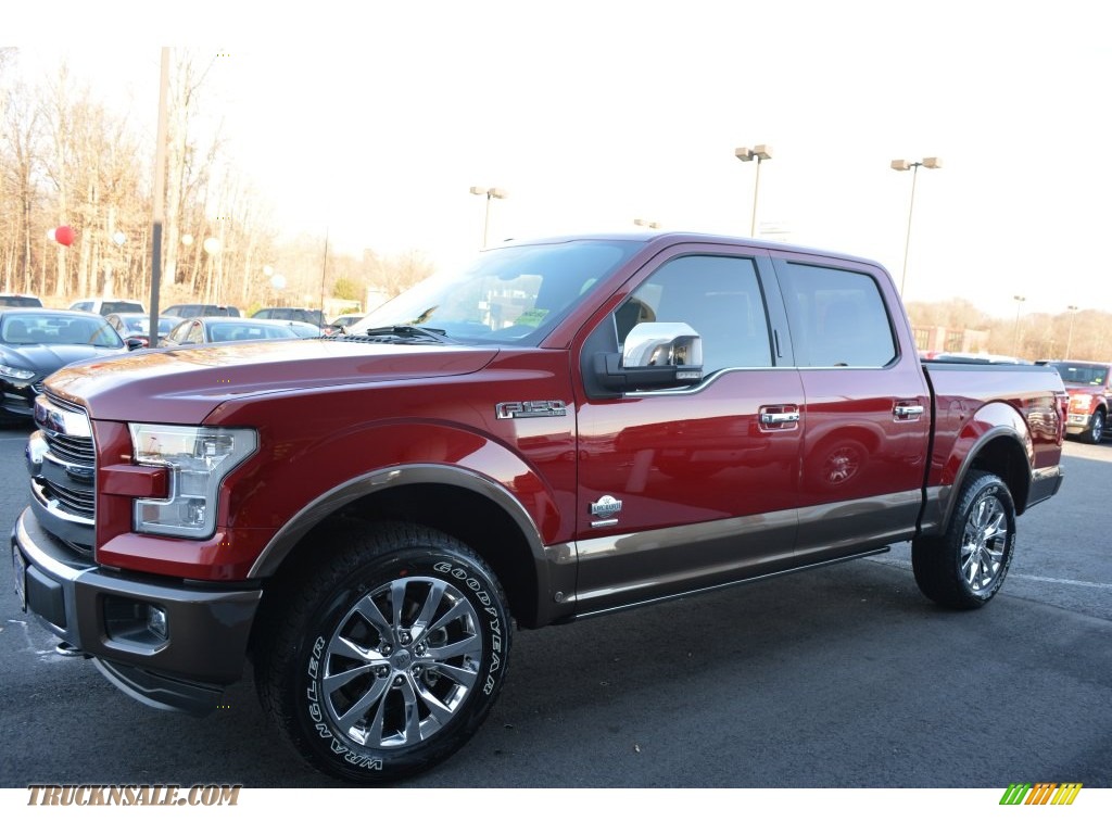 2016 F150 King Ranch SuperCrew 4x4 - Ruby Red / King Ranch Java photo #3