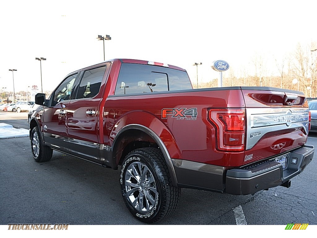 2016 F150 King Ranch SuperCrew 4x4 - Ruby Red / King Ranch Java photo #34