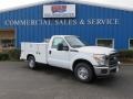 Ford F250 Super Duty XL Regular Cab Chassis Oxford White photo #1