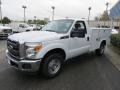 Ford F250 Super Duty XL Regular Cab Chassis Oxford White photo #8
