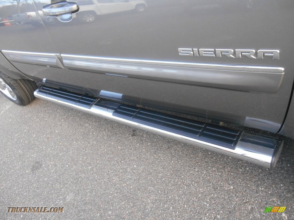 2012 Sierra 1500 SLT Crew Cab 4x4 - Steel Gray Metallic / Dark Titanium/Light Titanium photo #11
