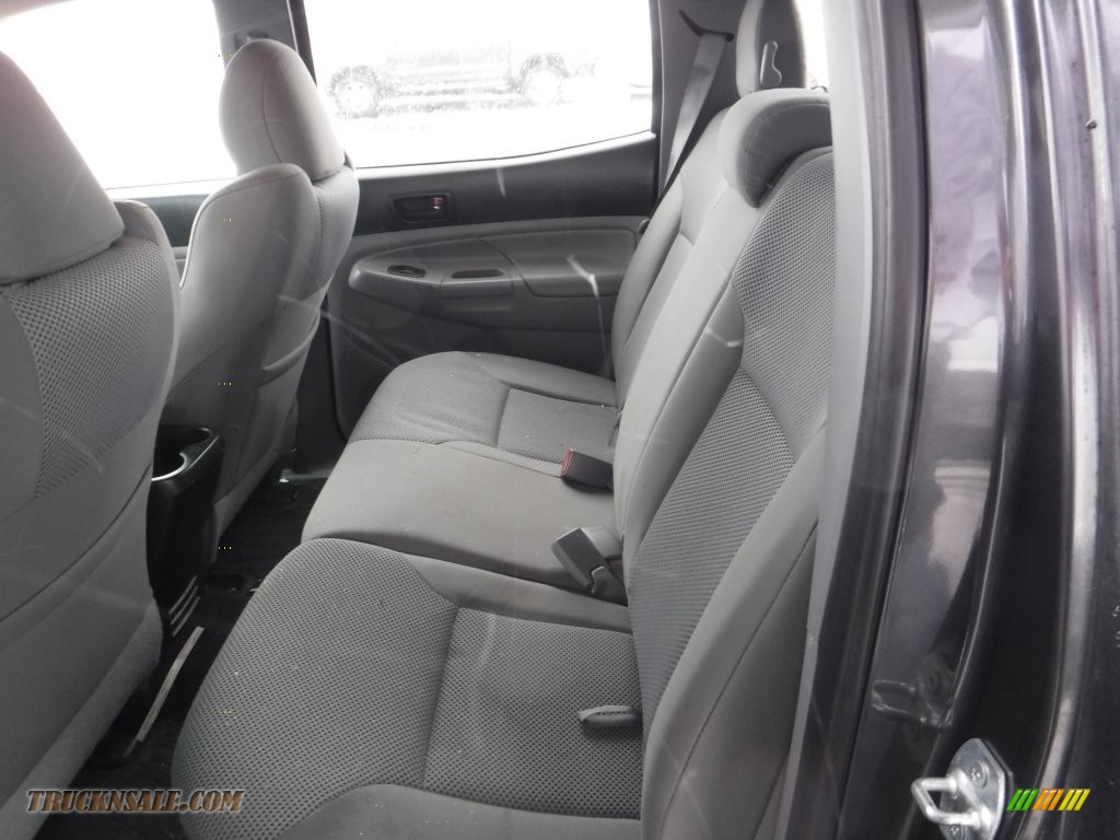 2013 Tacoma V6 TRD Sport Double Cab 4x4 - Magnetic Gray Metallic / Graphite photo #19