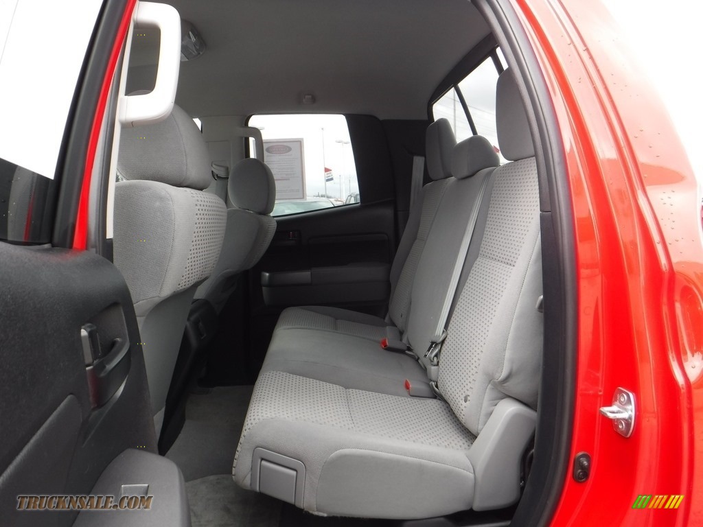 2011 Tundra TRD Double Cab 4x4 - Radiant Red / Graphite Gray photo #18