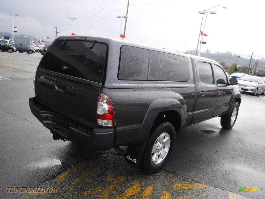 2012 Tacoma V6 TRD Sport Double Cab 4x4 - Magnetic Gray Mica / Graphite photo #9