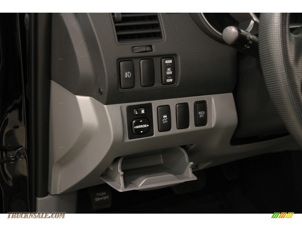 2014 Tacoma V6 SR5 Double Cab 4x4 - Black / Graphite photo #5
