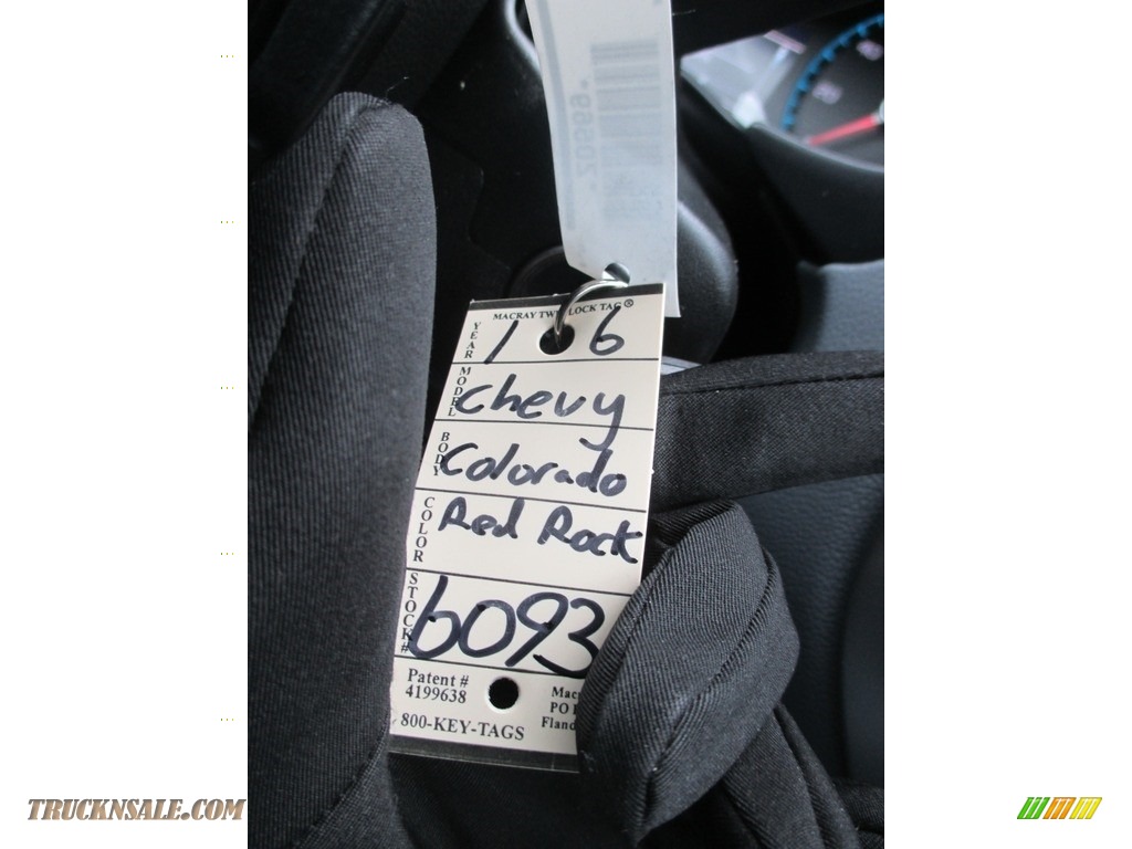 2016 Colorado Z71 Crew Cab 4x4 - Red Rock Metallic / Jet Black photo #18
