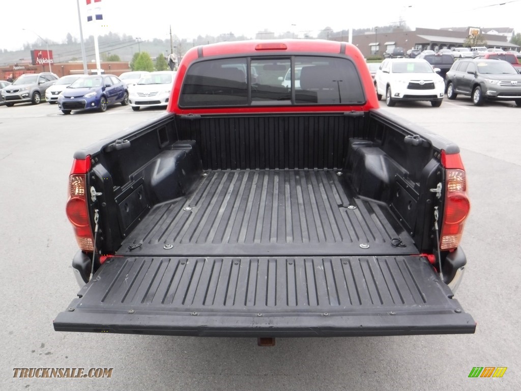 2008 Tacoma V6 SR5 Double Cab 4x4 - Radiant Red / Taupe photo #10