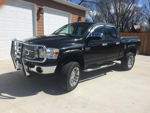 Brilliant Black Crystal Pearl 2009 Dodge Ram 2500 SLT Quad Cab 4x4