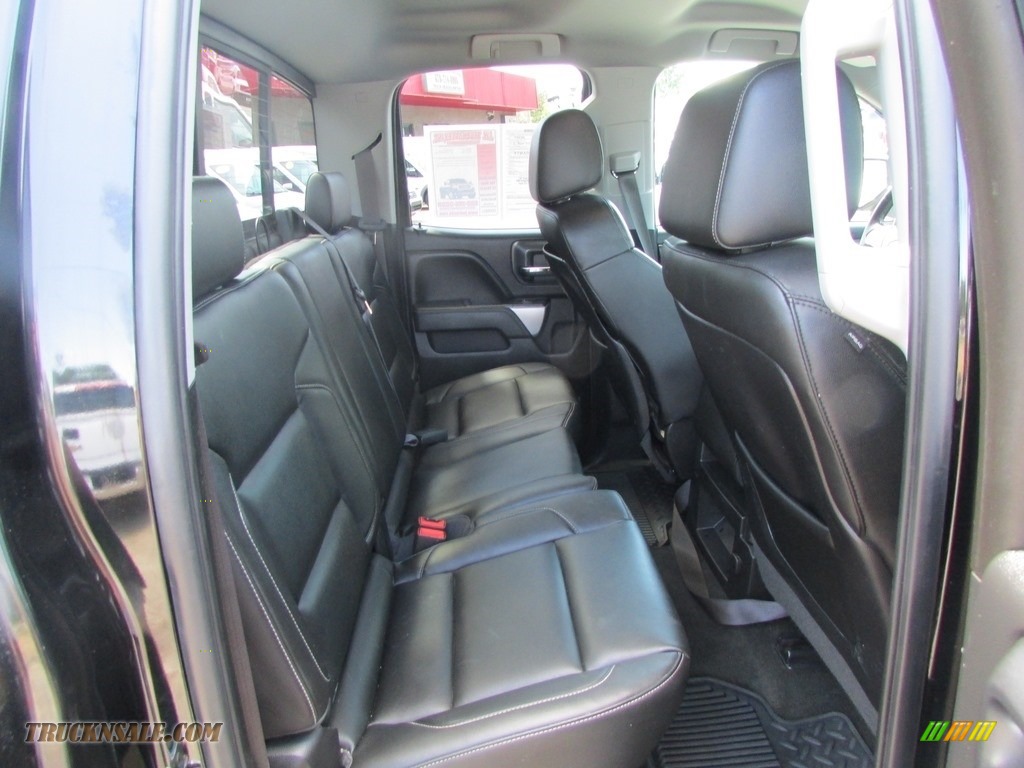 2015 Silverado 2500HD LT Double Cab 4x4 - Black / Jet Black photo #36