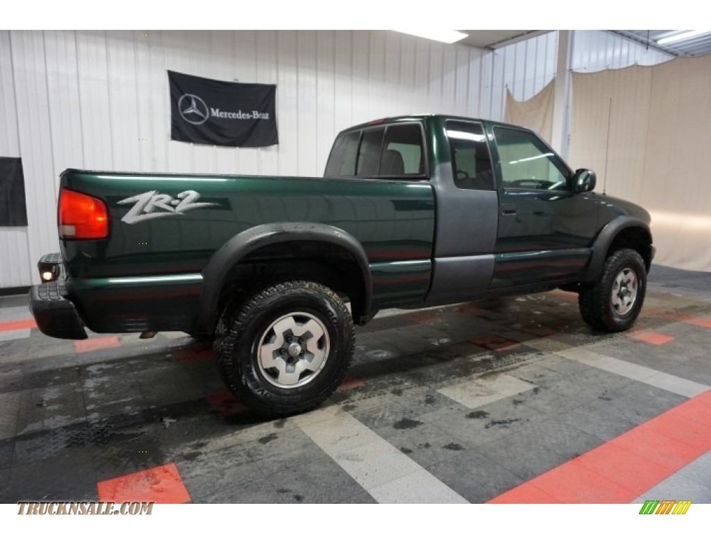 2001 S10 ZR2 Extended Cab 4x4 - Forest Green Metallic / Graphite photo #7