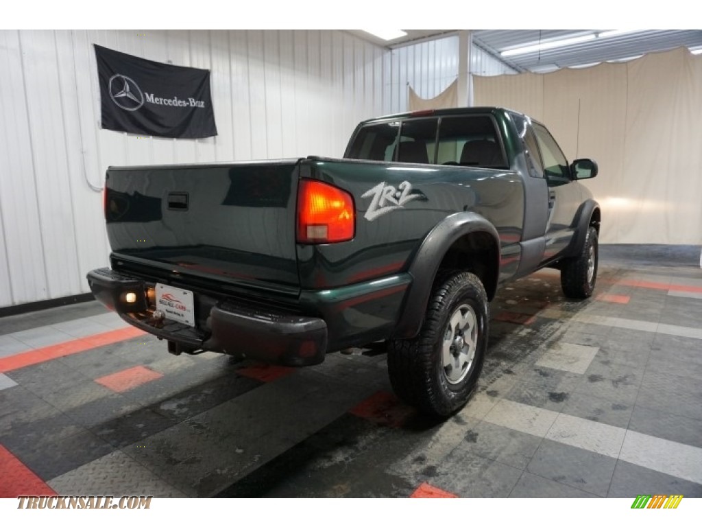 2001 S10 ZR2 Extended Cab 4x4 - Forest Green Metallic / Graphite photo #8