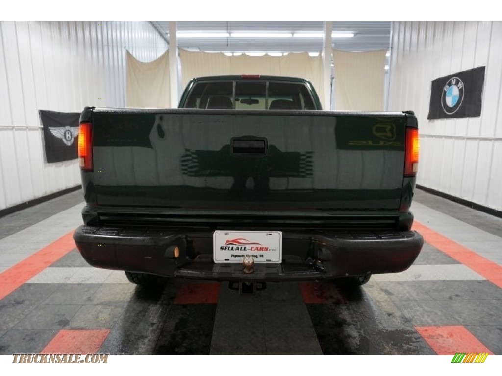 2001 S10 ZR2 Extended Cab 4x4 - Forest Green Metallic / Graphite photo #9