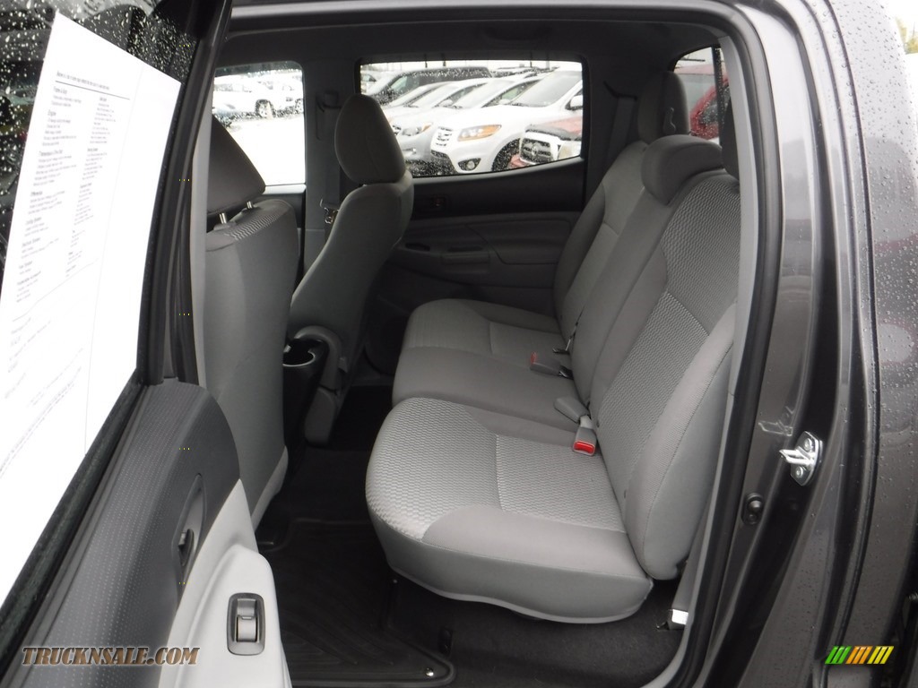 2013 Tacoma V6 SR5 Double Cab 4x4 - Magnetic Gray Metallic / Graphite photo #22