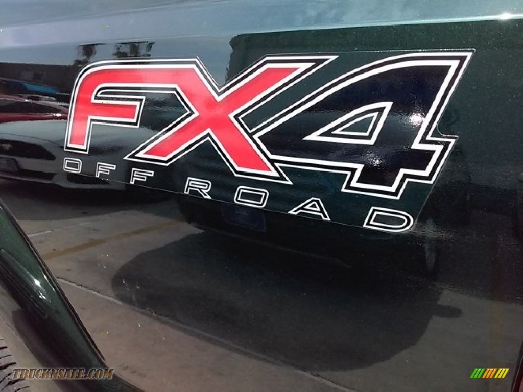 2016 F250 Super Duty XLT Crew Cab 4x4 - Green Gem Metallic / Steel photo #6