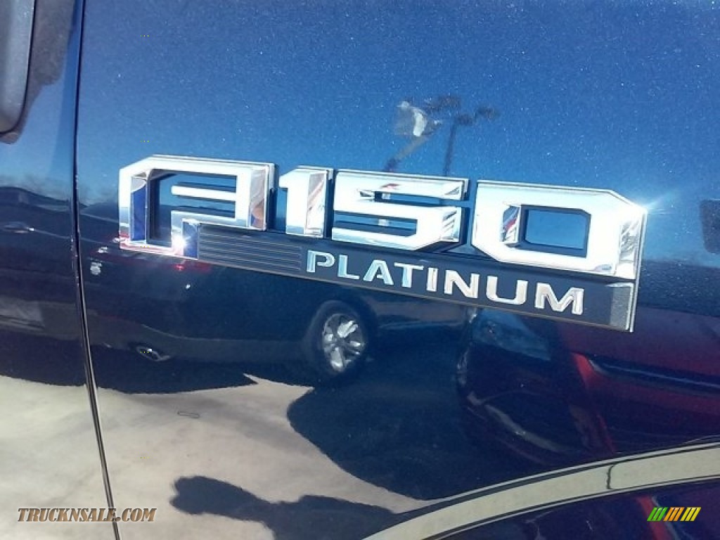 2016 F150 Platinum SuperCrew 4x4 - Blue Jeans / Platinum Brunello photo #6