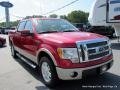 Ford F150 Lariat SuperCrew Red Candy Metallic photo #8