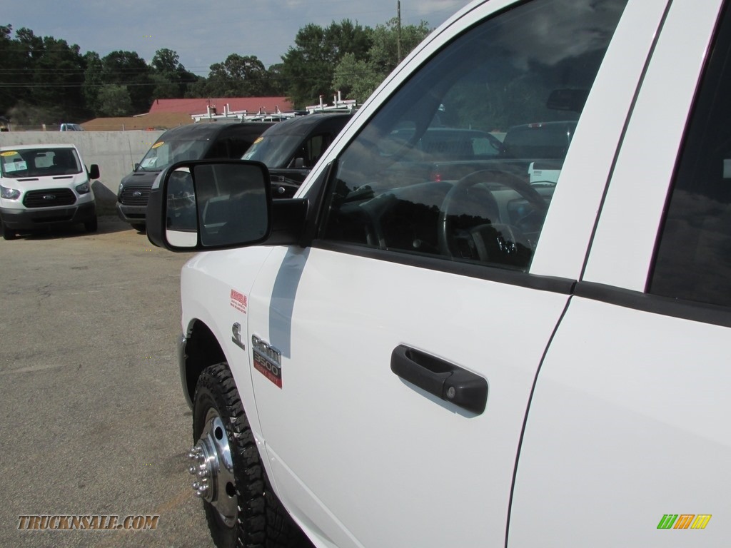 2012 Ram 3500 HD ST Crew Cab 4x4 Dually - Bright White / Dark Slate/Medium Graystone photo #16