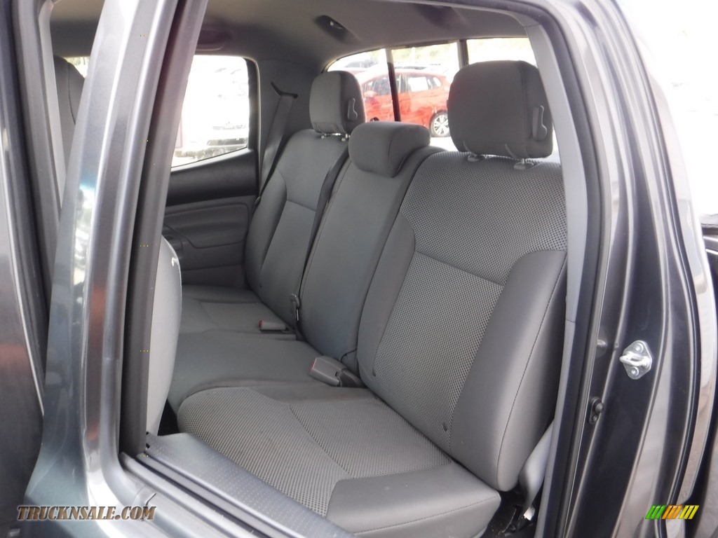 2014 Tacoma V6 TRD Sport Double Cab 4x4 - Magnetic Gray Metallic / Graphite photo #25